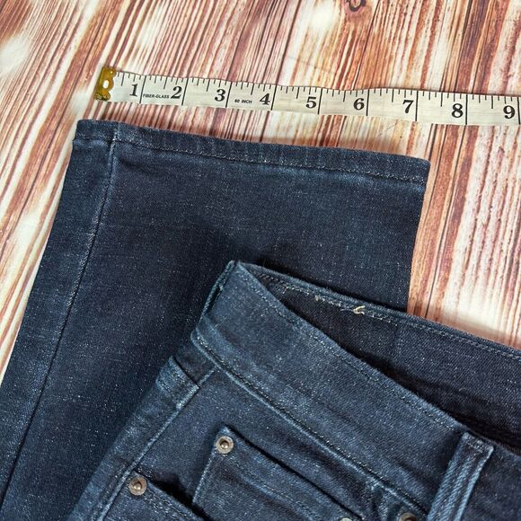 Levi's 505 STRAIGHT Leg Womens Size 27 Blue Mid Rise Jeans Denim Pants 28x30.5 - Picture 6 of 13